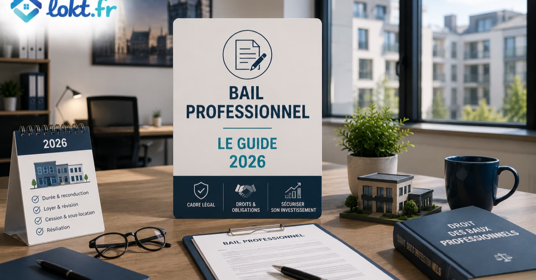 Bail professionnel 2026 : guide complet pour louer des locaux à usage professionnel