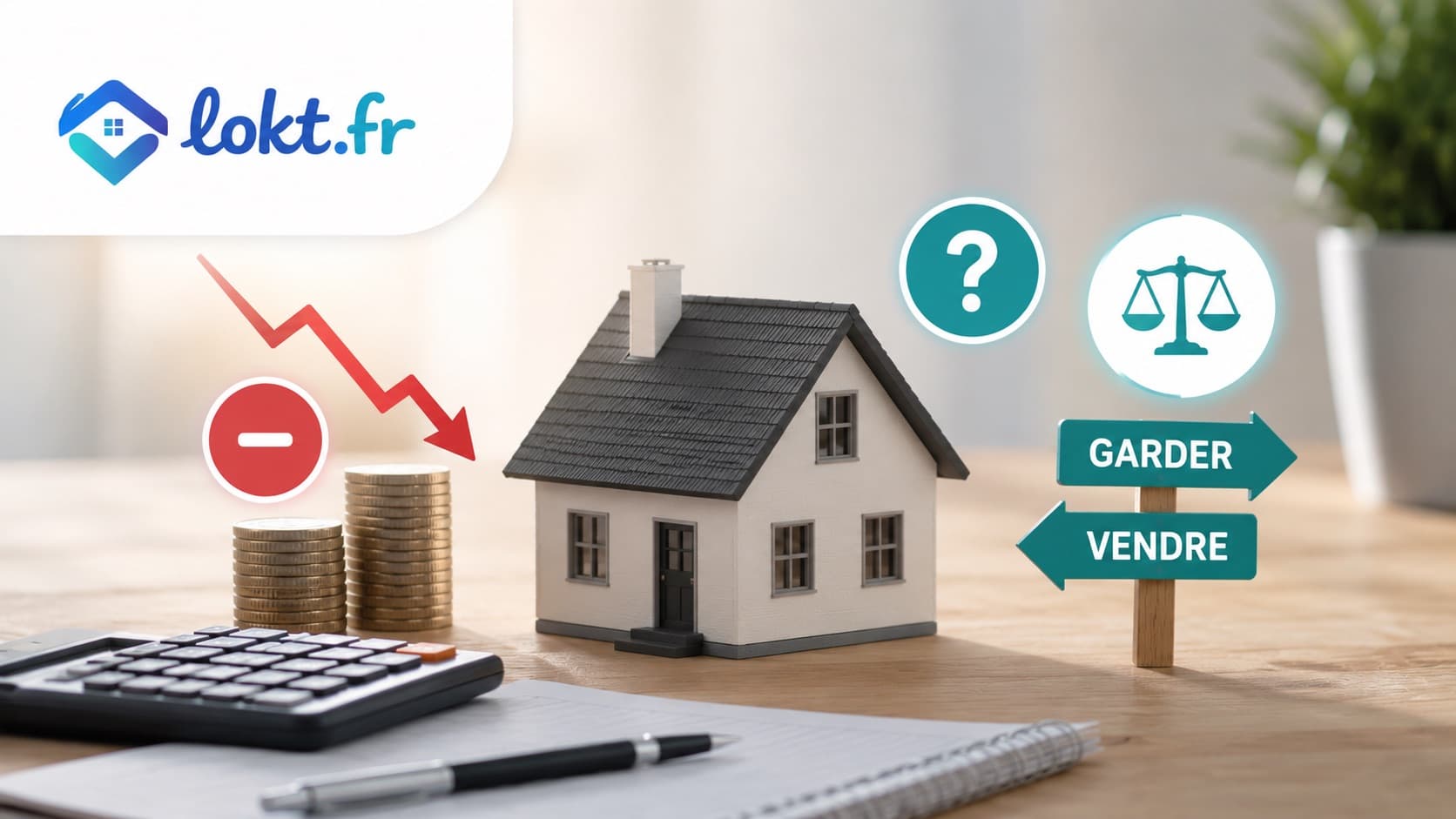 Cashflow négatif en immobilier : garder ou vendre son bien locatif ? Le vrai calcul