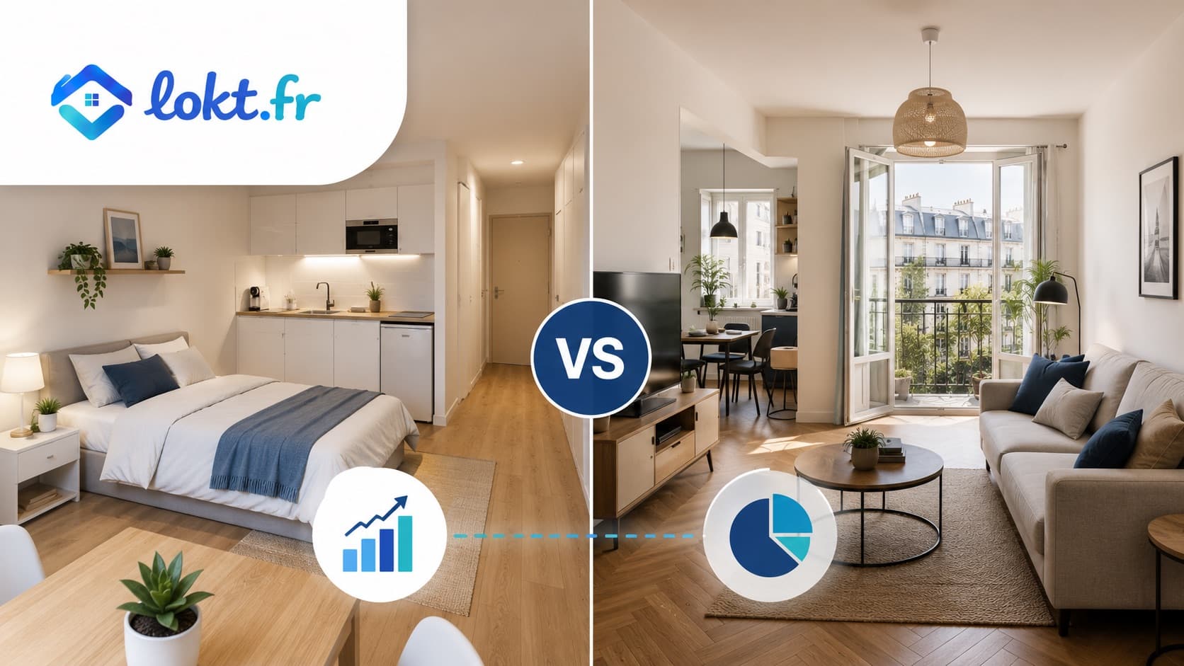 Investir dans un studio ou un T2 : ce que disent les chiffres