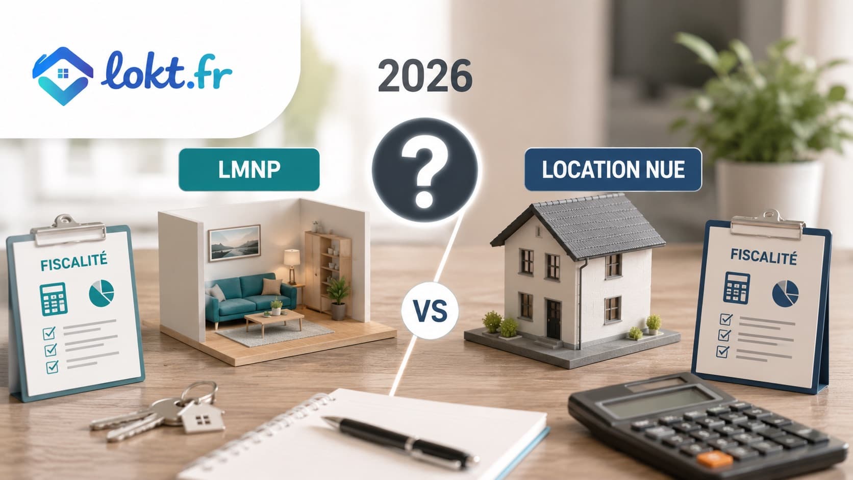 LMNP ou location nue : quelle fiscalité choisir en 2026 ?