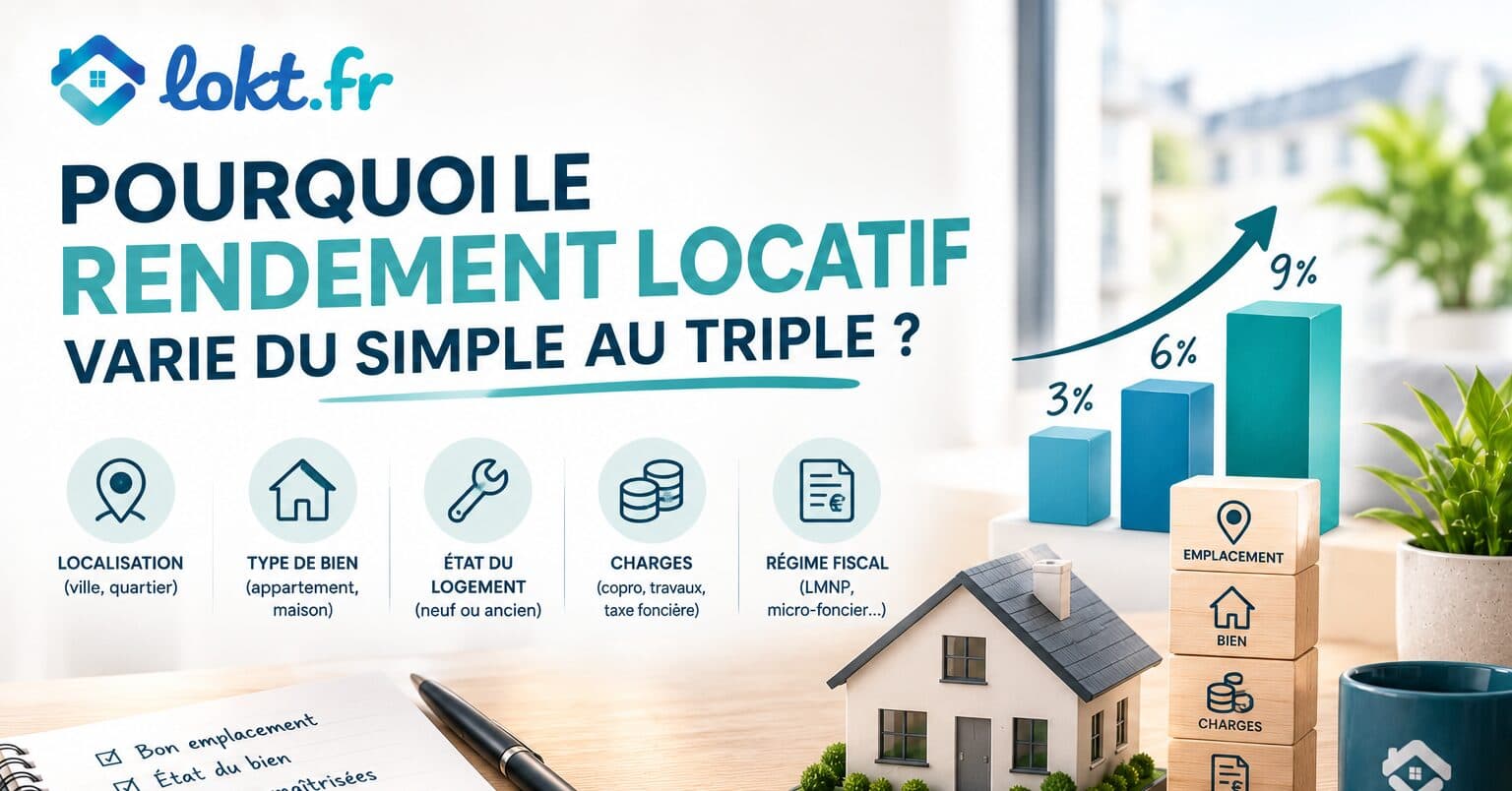 Pourquoi le rendement locatif varie du simple au triple