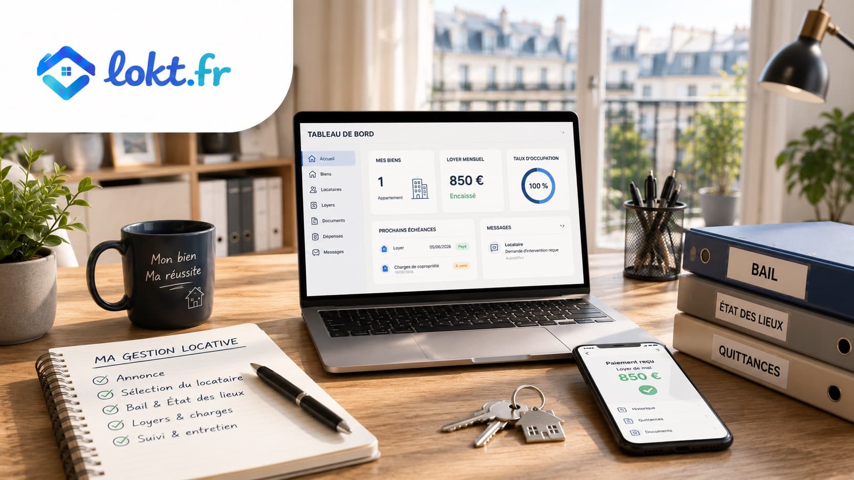 Gestion locative sans agence 2026 : économisez 1 500 €/an — guide complet étape par étape