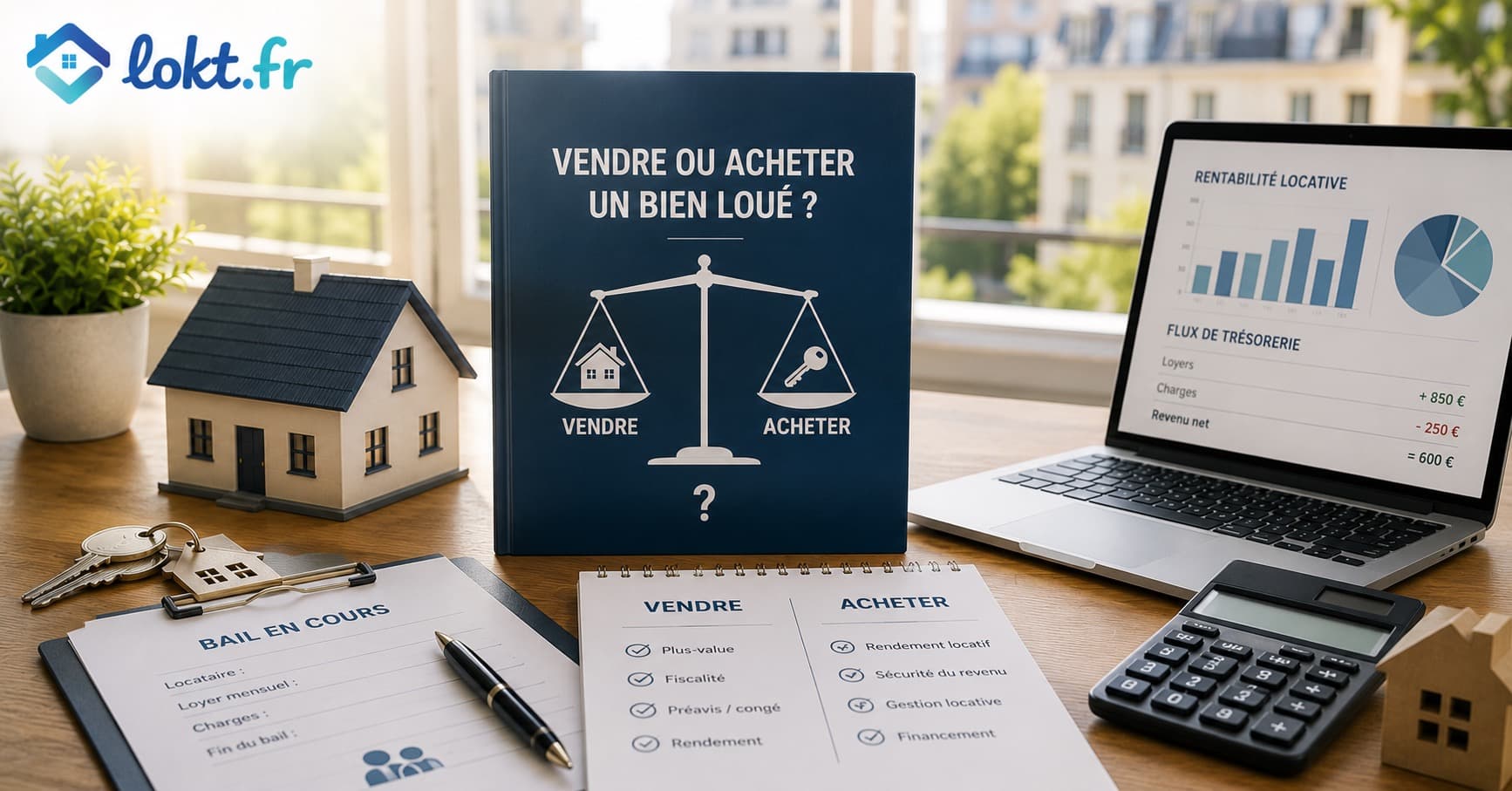 Acheter ou vendre un bien loué en 2026 : bail en cours, ce qui change